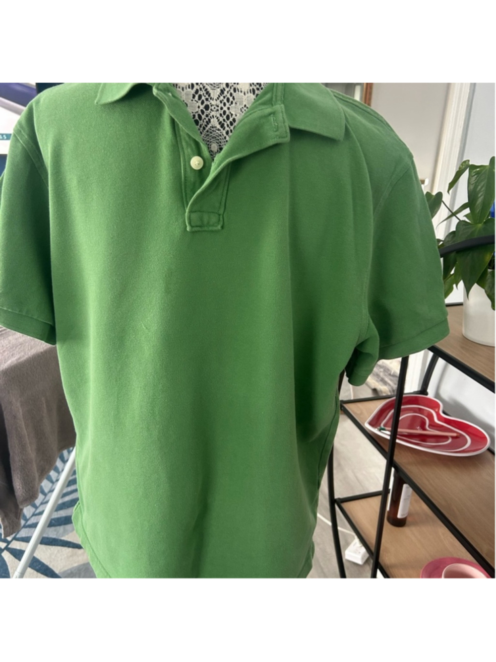 J. Crew Vibrant Green Polo Shirt